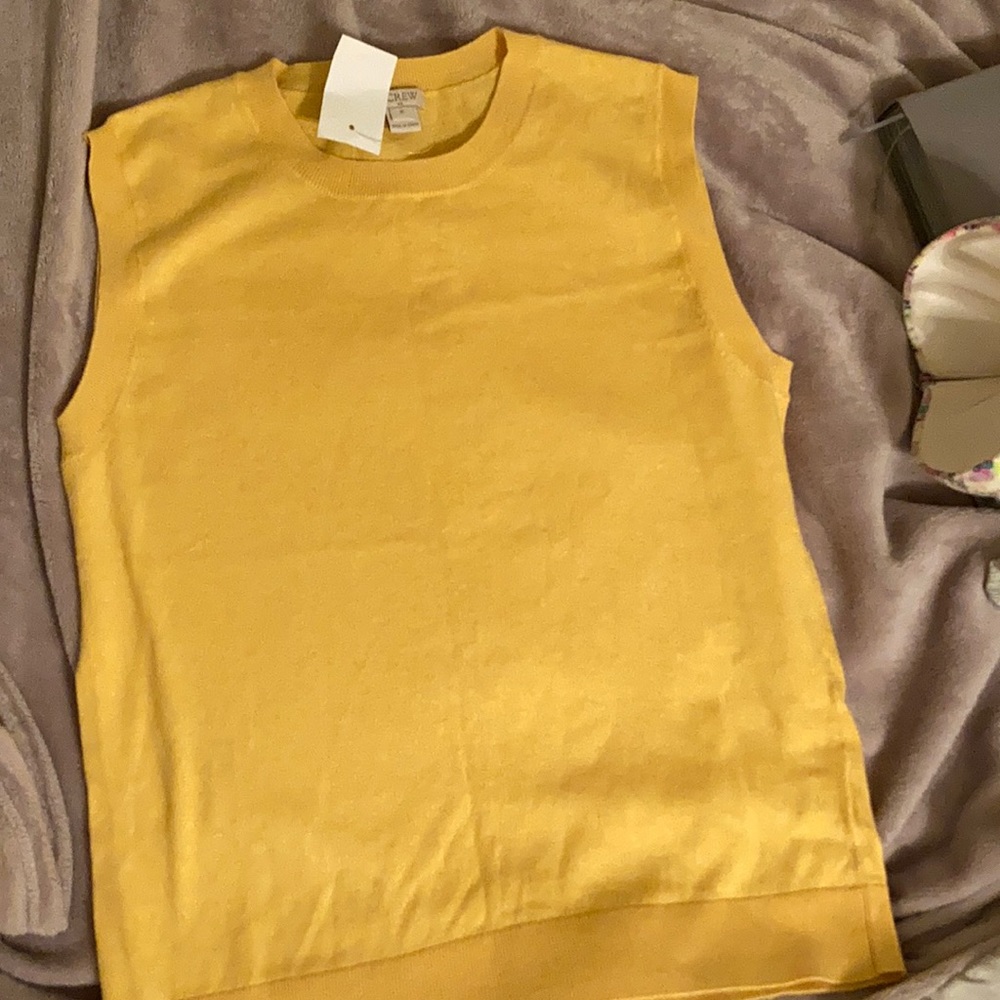 J. Crew sleeveless top